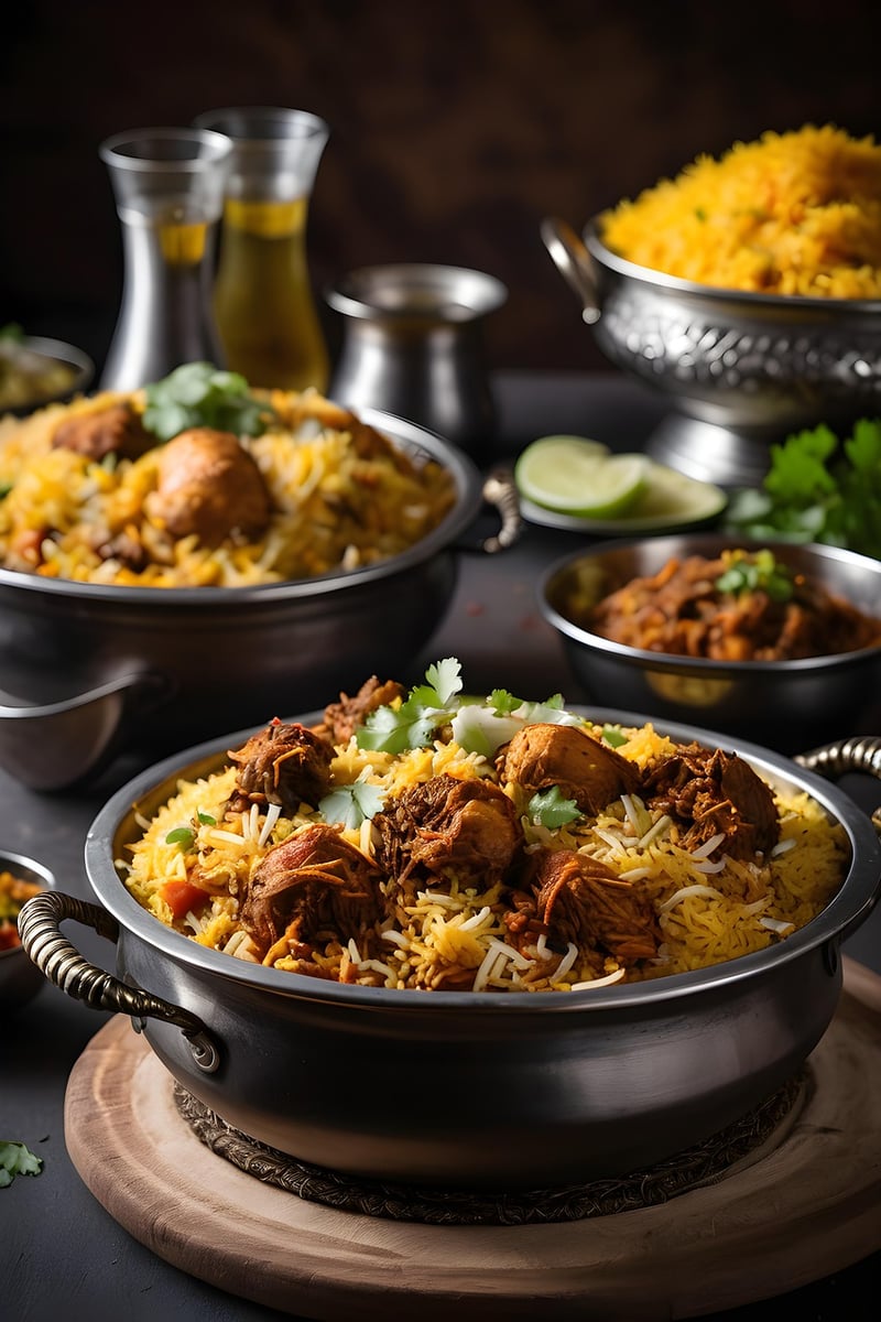 Biryani in India